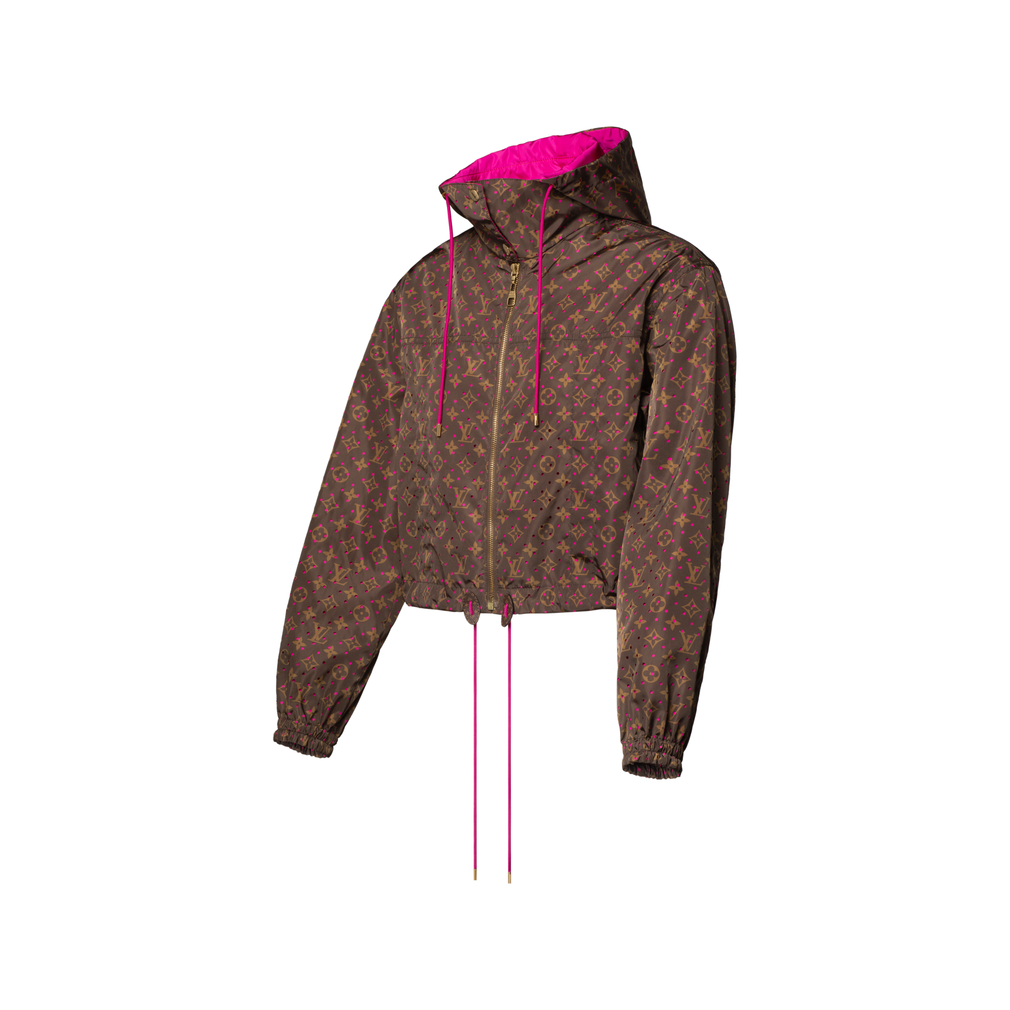 Louis Vuitton フード付きジャケット 34 Damier Jacquard Reversible Nylon Windbreaker - For Men | LOUIS VUITTON